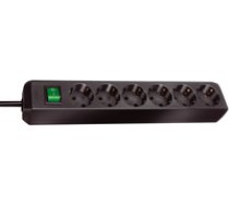 Brennenstuhl Eco-Line 6-w 3m power extension 6 AC outlet(s) Black 4007123133130 ( 4007123133130 1159500400 1159500400 4007123133130 ) elektrības pagarinātājs