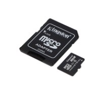 Kingston 8GB microSDHC UHS-I Class 10 Industrial Temp Card + SD Adapter ( SDCIT/8GB SDCIT2/8GB ) atmiņas karte