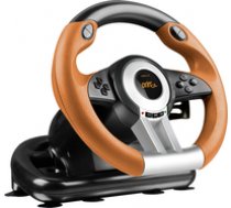 SPEEDLINK Drift O.Z. Racing Wheel for PC - black/orange ( SL 6695 BKOR 01 4027301987638 SL6695BKOR01 ) spēļu konsoles gampad