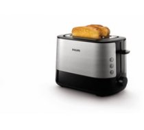 Philips Toaster HD2637/90 Viva Collection Number of slots 2  Housing material  Metal/Plastic  Black ( HD2637/90 HD2637/90 HD2637/90 ) Tosteris