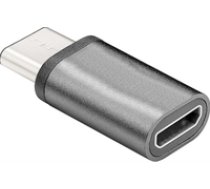 MicroConnect USB - C to USB 2.0 Micro B M/F Adapter  Black ( USB3.1CMBF USB3.1CMBF USB3.1CMBF ) USB kabelis