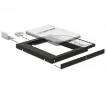 "Delock Slim SATA 5.25"" Installation Frame for 1 x 2.5"" SATA HDD up to 9.5 mm" ( 62669 62669 62669 ) piederumi cietajiem diskiem HDD