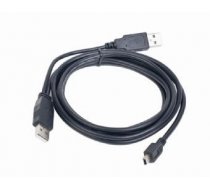 Gembird Dual USB Y 2.0 A-plug to MINI 5PM 0 9m cable ( CCP USB22 AM5P 3 CCPUSB22AM5P3 ) USB kabelis