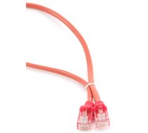 Gembird patchcord RJ45 cat.5e UTP 1.5m red ( PP12 1.5M/R ) tīkla kabelis