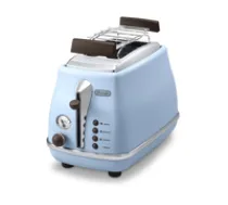 DeLonghi CTOV2103.AZ Icona Vintage 2-Scheiben Toaster blau ( CTOV 2103.AZ 0176129046 0230120037 CTOV2103.AZ CTOV2103AZ ) Tosteris