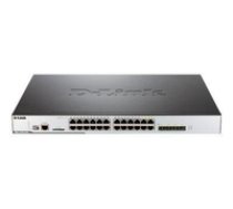 D-Link Unified Wireless 24-Port L2+ Managed Gigabit PoE Switch w/ 4x Combo Ports ( DWS 3160 24PC DWS 3160 24PC DWS 3160 24PC )