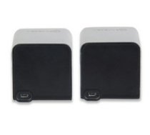 Manhattan Lyric Duo Bluetooth Stereo Speakers with internal rechargeable battery ( 161367 161367 161367 ) peles paliknis