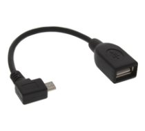 InLine 31606W Micro-B USB A black Kabelschnittstellen-/adapter (31606W) ( 31606W Inline_ 31606W ) adapteris
