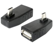 Delock USB Adaptor USB micro B - A ma/fe 270 Ang. OTG ( 65473 ) USB kabelis