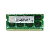 G.SKILL DDR3 4GB 1600MHz CL11 SO-DIMM ( F3 12800CL11S 4GBSQ ) operatīvā atmiņa