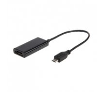 Gembird adapter MHL- HDMI(F)+MICRO USB(BF)(11pin)smartfon to TV HD+power supply ( A MHL 003 AMHL003 ) karte