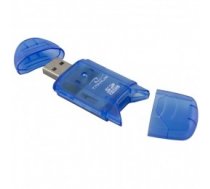 TITANUM Card Reader SDHC/MiniSDHC/MicroSDHC/RS/MM TA101B Blue USB 2.0 ( TA101B TA101B TA101B ) karšu lasītājs