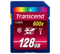 Transcend memory card SDXC 128GB Class10 UHS-I 600x ULTIMATE ( TS128GSDXC10U1 ) atmiņas karte