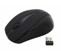 ESPERANZA Wireless Mouse Optical EM101K USBNANO Output 2 4 GHz black ( EM101K E5905784766980 ) Datora pele