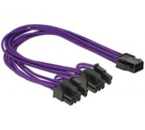 DeLOCK PCI Express 6 pin - 2 x 8 pin 0.3m Internes Stromkabel (83704) ( DE 83704 83704 83704 ) adapteris