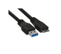 InLine USB-A cable - 2 m Black (35420) ( 4043718153800 35420 Inline_ 35420 ) USB kabelis