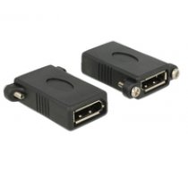 DeLOCK DisplayPort 1.1 F-F DisplayPort DisplayPort black (85123) ( 85123 85123 85123 ) adapteris