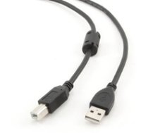 Gembird USB 2.0 A- B 4.5m cable with ferrite core ( CCF USB2 AMBM 15 CCFUSB2AMBM15 ) USB kabelis