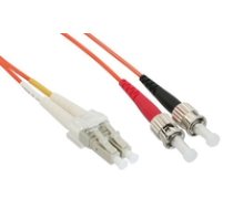 InLine Patchcord swiatlowodowy LC/ST   50/125µm OM2 2m (88502) ( 88502 88502 88502 ) tīkla kabelis