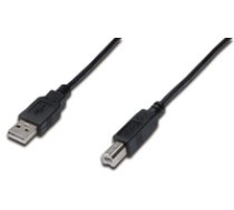 ASSMANN USB 2.0 HighSpeed Connection Cable USB A M(plug)/USB B M (plug) 3m black ( AK 300102 030 S AK 300102 030 S AK 300102 030 S ) USB kabelis