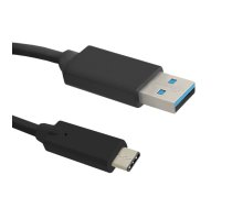 Qoltec Cable USB 3.1 type C / USB 3.0 AM 1 2m ( Q 50491 5901878504919 ) USB kabelis
