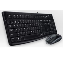Logitech Desktop MK120 Schweizer-Layout black ( 920 002559 ) klaviatūra