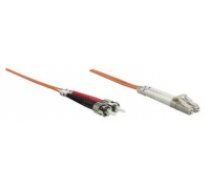 Intellinet Fiber optic patch cable LC-ST duplex 1m 50/125 OM2 multimode ( 470360 ) tīkla kabelis