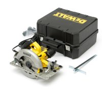 DEWALT PILARKA TARCZOWA 1600W 190 / 61 mm DO STOSOWANIA Z SZYNAMI DWE576K + WALIZKA ( DWE576K QS )