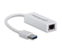 MANHATTAN USB Adapter USB 2.0 - RJ45 Fast Ethernet white ( 0766623506731 MAN506731 ) tīkla karte