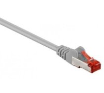 Patchkabel Intellinet RJ45 S/FTP Cat6 0.5m LSOH Hebels. grau ( 733212 ) tīkla kabelis