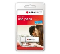 AgfaPhoto USB 2.0 silver 32GB ( 10514 10325/10514 ) USB Flash atmiņa
