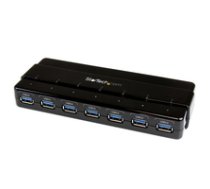 StarTech.com 7 Port USB 3.0 SuperSpeed Hub - black (ST7300USB3B) ( ST7300USB3B ) komutators