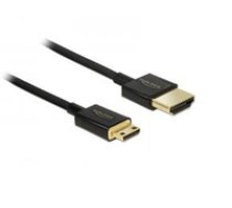 HDMI Kabel Delock Ethernet A - mini C St/St 1.00m 3D 4K sli ( 84776 ) kabelis video audio