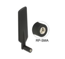 LTE-Antenne Delock RP-SMA 4 0dBi  GSM/UMTS drehbar black ( 12409 12409 12409 )