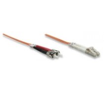 Intellinet Fiber optic patch cable LC-ST duplex 2m 50/125 OM2 multimode ( 470414 ) tīkla kabelis