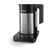 Bosch TWK7203 electric kettle 1.7 L Black Stainless steel 1850 W ( TWK7203 20107886 4242002901923 szlachetna TWK 7203 ) Elektriskā Tējkanna