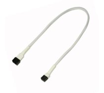 Kabel Nanoxia 3-Pin Verlangerung  30 cm  white ( NX3PV30W NX3PV30W NX3PV30W ) kabelis  vads