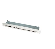 LOGILINK-  Patch Panel 19''-mounting Cat.6 STP 24 ports  grey ( NP0040A NP0040A NP0040A ) datortīklu aksesuārs