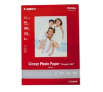 CANON Glossy Photo paper A4 (5 Sheets) ( 0775B076 ) foto papīrs
