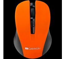 CANYON Mouse CNE-CMSW1(Wireless  Optical 800/1000/1200 dpi  4 btn  USB  power saving button)  Orange ( CNE CMSW1O CNE CMSW1O ) Datora pele