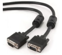 Gembird VGA HD15m/HD15m dual-shielded w/2*ferrite core 15m cable black ( CC PPVGA 15M B CC PPVGA 15M B CC PPVGA 15M B ) kabelis video  audio