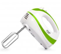 Adler AD 4205 g White  green  Hand Mixer  300 W  Number of speeds 5  Shaft material Stainless steel  ( AD 4205 G AD 4205 G ) Mikseris