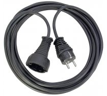 Brennenstuhl earthed extension cable straight CEE 7/7 -  CEE 7/4 (Schuko)  5m   black ( 4007123022823 1165440 1165440 ) elektrības pagarinātājs