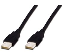 ASSMANN USB 2.0 HighSpeed Connection Cable USB A M (plug)/USB A M (plug) 1 8m bl ( AK 300100 018 S ) USB kabelis