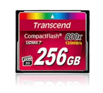 Transcend memory card 256GB Compact Flash 800x ( TS256GCF800 TS256GCF800 TS256GCF800 ) atmiņas karte