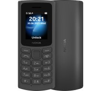 Nokia 105 DS TA-1378 Black  1.8 "  QQVGA  0.048 MB  Dual SIM  Nano Sim  3G  USB version Micro  1020 mAh ( 16VEGB01A03 16VEGB01A03 4491 ) telefons