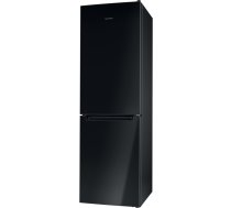 INDESIT ledusskapis LI8 S2E K  Energy class E (old A++)  height 189cm  Black color ( LI8S2EK LI8S2EK )