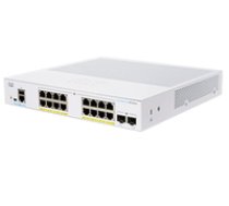 Cisco CBS350-16FP-2G-EU network switch Managed L2/L3 Gigabit Ethernet (10/100/1000) Silver ( CBS350 16FP 2G EU CBS350 16FP 2G EU CBS350 16FP 2G EU ) komutators