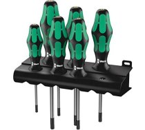 Wera 367/6 BO rack screwdriver set - Kraftform Plus TORX BO ( 05138250001 )