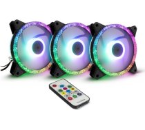 Inter-Tech Argus RS-07 RGB Set 120mm ( 88885537 88885537 ) ventilators